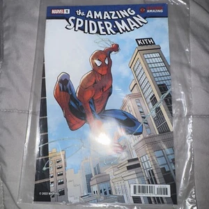 The Amazing Spider-Man KITH Exclusive #1 Marvel 60th Julian Shaw 2022 - Picture 1 of 2