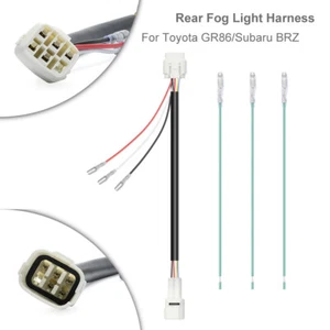For 22+ Subaru BRZ/Toyota GR86 Rear Fog F1 Style 4th Brake Light Wiring Harness - Bild 1 von 10