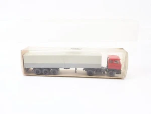 Wiking H0 24555 Modellauto LKW DAF-Turbo Sattelzug Rot/Beige 1:87 - Bild 1 von 2