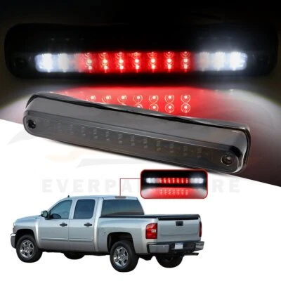 Tercera luz de freno LED negra para Chevrolet C3500 1988-2000 5,7 L 6,5 L 7,4 L Foto 1 de 4