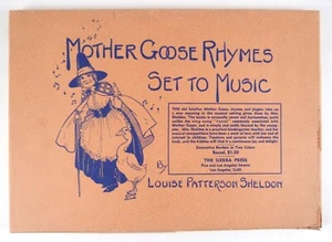 Mother Goose Rhymes Set to Music by Louise P. Sheldon in Box Sierra Press ©1930 - Picture 1 of 8