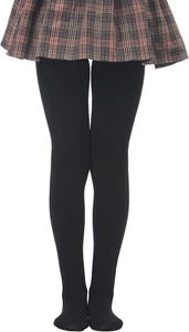 Girls' Winter Fleece Lined Tights Girls' Thick Microfiber Tights 9-11 Years B... - Picture 1 of 6