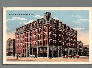 POSTAL EATON HOTEL WICHITA KANSAS - Imagen 1 de 2
