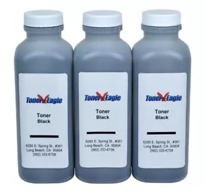 (3) Toner Eagle Refill w/Chips for Lexmark 501H MS310 MS410 MS510 MS610 50F1H00 - Picture 1 of 1