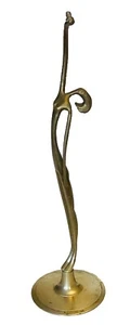 Vintage Karl Hagenauer inspiriert Ria tanzendes Mädchen Messingfigur 12" Indien Sammlerstück - Bild 1 von 11