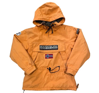 Veste chaude doublée matelassée homme Napapijri Skidoo smock orange taille homme XS - Photo 1/4