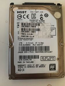 Apple Macbook Pro 2.5 Inch 5400RPM 1TB Hard Drive With OSX 10.13 High Sierra