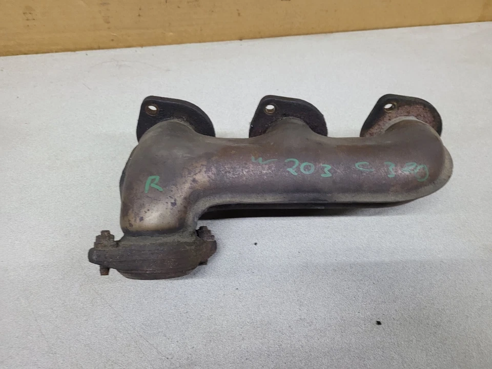 1998-2005 MERCEDES W203 W209 C320 E320 CLK320 EXHAUST MANIFOLD HEADER RIGHT - Image 1 of 3
