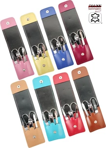 4-teiliges Solingen* Maniküre Set echt Leder Etui, Nagelschere, Feile, Pinzette - Bild 1 von 55