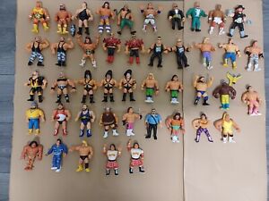 WWF Wrestling Figures 44 Vintage 80's/90's, 4.5"  Hasbro All Gd Condition 