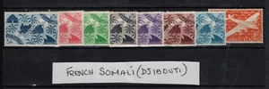 FRANZÖSISCHE SOMALI AUSWAHL.  GEBRAUCHTE BRIEFMARKEN. WIE ERHALTEN - Bild 1 von 1