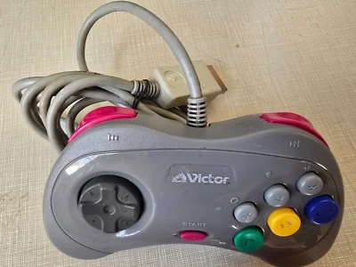 Sega Saturn Victor controller RG-CP6 Japan SS gamepad US Seller - Image 1 of 4