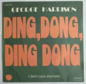 GEORGE HARRISON - FRANCE SP (7") "DING, DONG, DING DONG" - Picture 1 of 2