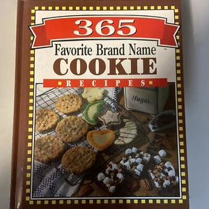 365 Favorite Brand Name Cookie Recipes (1997/HC) - Picture 1 of 5