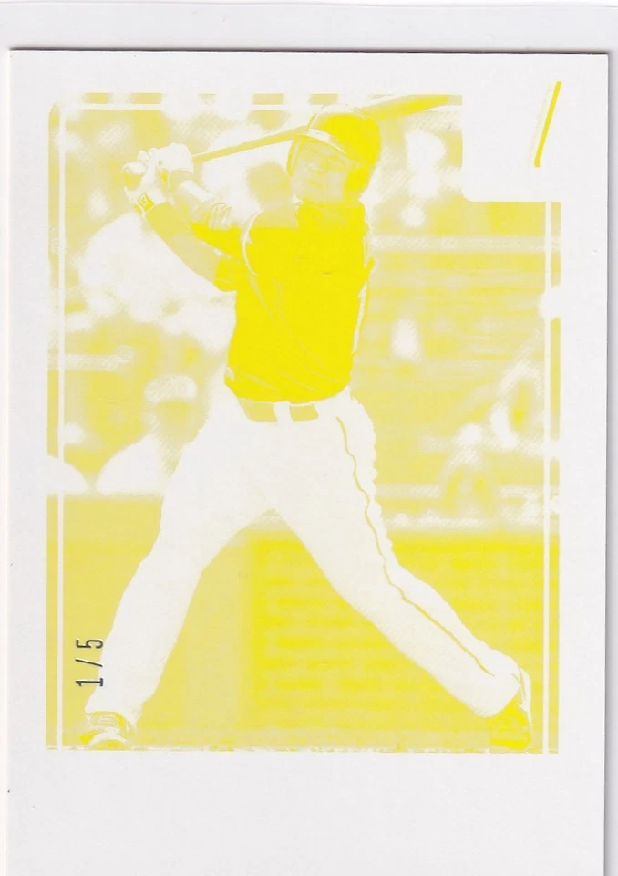 SHIN-SOO CHOO 1/5 DONRUSS PRUEBA AMARILLO PARALELO RANGERS #117 2016 16 PANINI Foto 1 de 1