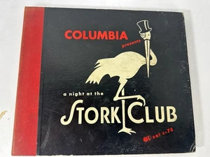 Columbia C-75 Billingsley– A Night At The Stork Club - Records Full Set READ - Picture 1 of 22