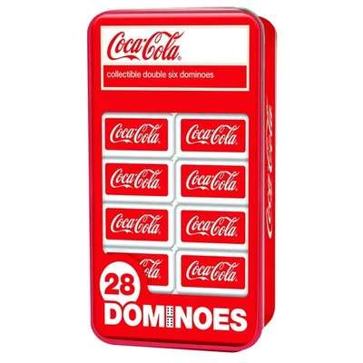 MasterPieces Tile Games - Coca-Cola Picture Dominoes 28 Piece Set - Image 1 of 4