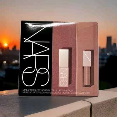 Nars Afterglow Liquid Blush Lip Shine Duo Dolce Vita and Chelsea Girls Set - Image 1 of 2