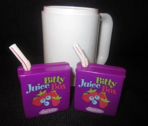 American Girl Bitty Baby Twins Sleepover Snack "Juice Boxes" Replacement 2009 - Picture 1 of 7