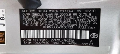 Chassis ECM Theft-locking Keyless Ignition Smart Key Fits 10-15 PRIUS 4021222 - Image 1 of 4