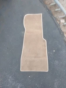 1992 - 1996 Jaguar XJS Beige Tan Car Floor Mat * 1 PIECE FRONT Passenger Look - Picture 1 of 24