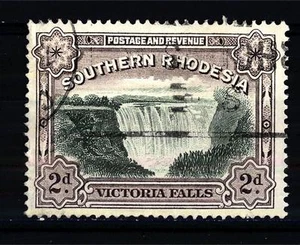 SOUTHERN RHODESIA - RHODESIA MERIDIONALE - 1935 - Cascate Vittoria - 2.d - Picture 1 of 1