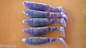  RELAX GUMMIFISCHE RIPPER - KOPYTO - 7,0 CM  USA HIT ! 1 - Foto 1 di 1