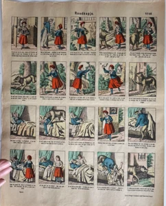 Bild Von Epinal Der Kleine Rotkäppchen Ausgabe Weissenburg Elsass Nr. 49 - Zdjęcie 1 z 1