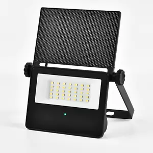 Projecteur LED Extérieur Sécurité Solaire avec Détecteur de Mouvement, Résistant aux Intempéries IP65, 650 - Photo 1/12