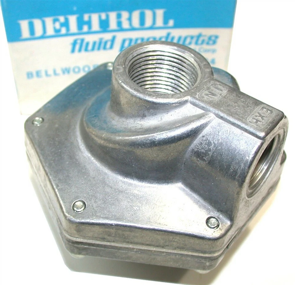 Deltrol Pneu-Trol Pilot Operated Shut Off Valves BD500 / BD30A New