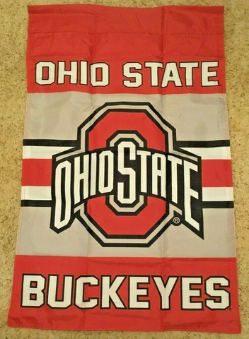 OHIO STATE Buckeyes Home Banner Durawave 40" x 27" NCAA Cover