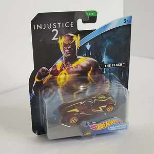 Hot Wheels~ The Flash ~Injustice 2~#3/5~2018~DC Character Cars SEE PICTURES - Picture 1 of 9