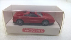 Wiking 189 Ferrari 348 ts Spyder offen rot in OVP (48) - Bild 1 von 2