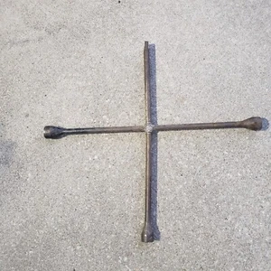 Ken Tool T60 Schwerlast 4-Wege Reifen Eisen Lug Schraubenschlüssel Akron OH geschmiedet - Bild 1 von 11