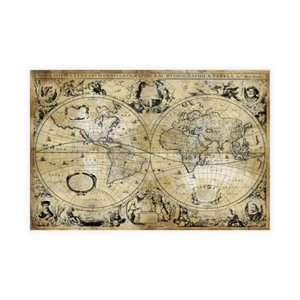 Impression Sur Toile Ou Papier Affiche Ou Cadre Brennan Russell Carte Antique I - Imagen 1 de 2