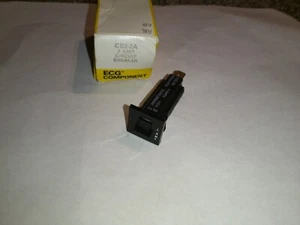 NEW GENUINE ECG COMPONENT CB2-2A CIRCUIT BREAKER 2 AMP - Picture 1 of 9