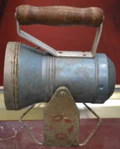 Vintage Star Headlight & Lantern Co. Lanterna Blu COSÌ COM'È SPEDIZIONE GRATUITA! - Foto 1 di 6