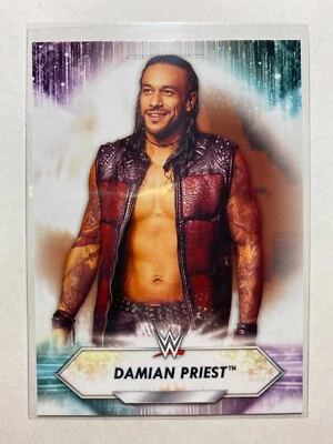 Damian Priest 2021 Topps #104 WWE Card - Image 1 of 2