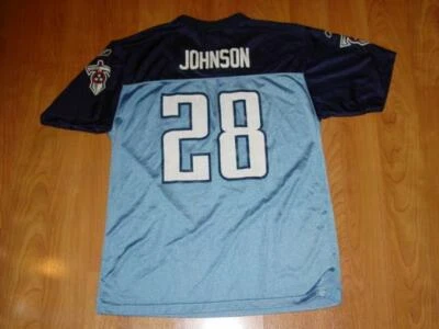 Camiseta deportiva juvenil Reebok NFL Team Tennessee Titans Chris Johnson #28 RB XL (18-20) Foto 1 de 4