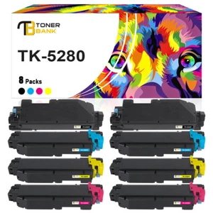8 XXL wkład z tonerem do Kyocera TK-5280 ECOSYS P6235 cdn M6235 cidn M6635 cidn - Zdjęcie 1 z 12
