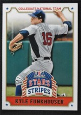 2015 USA Baseball Stars and Stripes #61 Kyle Funkhouser - NM-MT