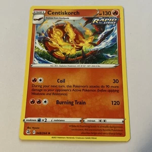 Pokemon Card - Fusion Strike - Centiskorch Reg Rare - 048/264 - 2021 Date - Picture 1 of 1