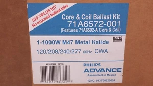 Philips Advance Core & Coil Ballast Kit 71A6572-001, 1-1000W M47 Metal Halide - Picture 1 of 4