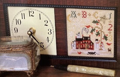Homespun Elegance Winter Time Plain & Fancy Collection Clock or Frame Design - Image 1 of 4