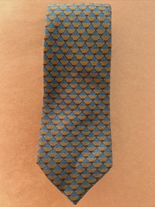 Geometric PUCCI Firenze Tie Made in Italy - Picture 1 of 9