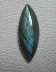 Natural Labradorite Cab Marquise 21.90 Cts Smooth Loose Gemstone Cabochon J 1057 - Picture 1 of 5