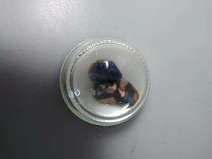 Vintage Art Glass Paperweight with Millefiori MultiColors - Picture 1 of 3