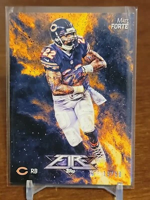 2014 Topps Fire #64 Matt Forte /50 Chicago Bears - Image 1 of 2