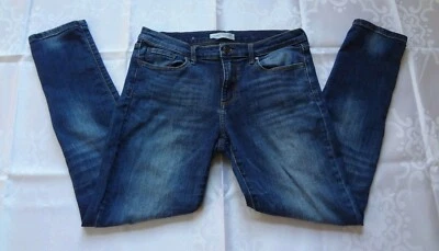 Women's Banana Republic Skinny Dark Wash Whiskering Jeans in size 30 Short  - Image 1 of 4