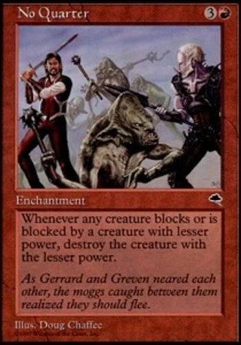 No Quarter ~ Moderately Played Tempest MTG Magic UltimateMTG Red Card - Image 1 of 1